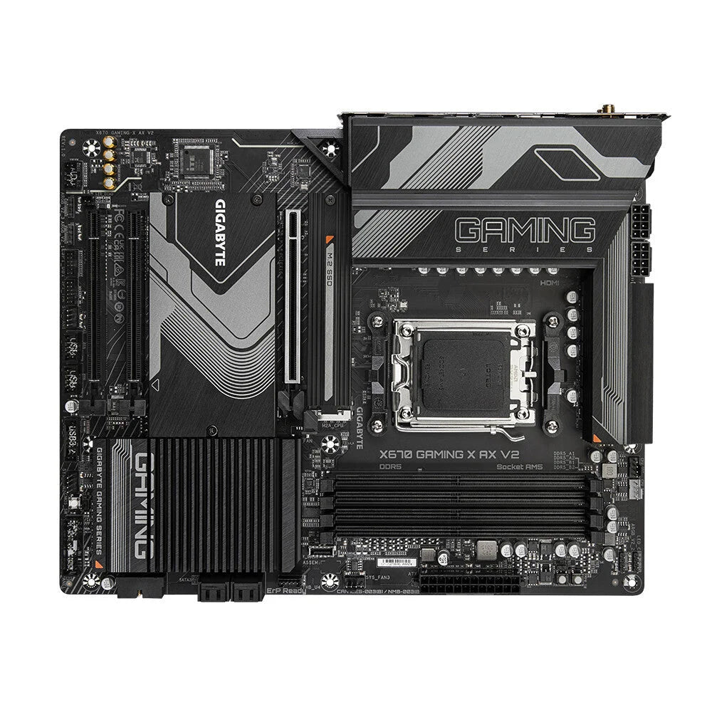 Gigabyte X670 GAMING X AX V2 Motherboard - Supports AMD