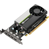 PNY NVIDIA Professional T1000 Retail Graphics Card, 8GB GDDR6, 896 CUDA Cores, 2.5 MHz TFLOPS, Single Fan Low Profile, 4x mini-DisplayPorts