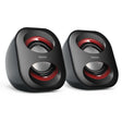 Hama Sonic Mobil 183 loudspeaker Black Red Wired 3 W