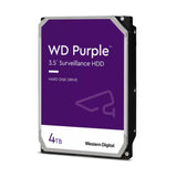 WD Purple WD43PURZ Disque dur interne de surveillance SATA III 4 To 3,5" 5 400 tr/min 256 Mo de cache