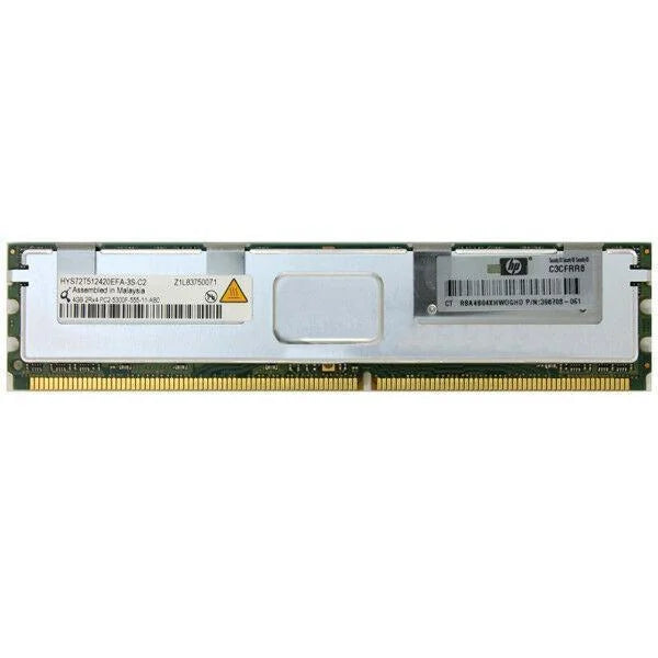 HP 4GB PC2-5300F 2Rx4 398708-061 - Server Memory