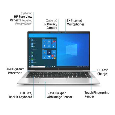 HP EliteBook 845 G8 AMD Ryzen™ 5 5600U Laptop 35.6 cm