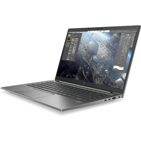 Laptop HP ZBook Firefly 14 G8, 14" FHD IPS, i7-1165G7, 16GB, 512GB SSD, GPU NVidia T500, audio B&amp;O, KB retroiluminado, USB4, 14 horas de tiempo de ejecución, Windows 11 Pro