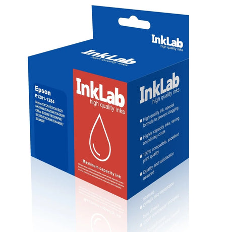 InkLab 1281 - 1284 Epson Compatible Multipack Replacement