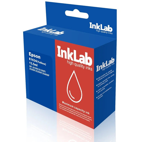 InkLab 1634 Epson Compatible Yellow Replacement Ink - Inks