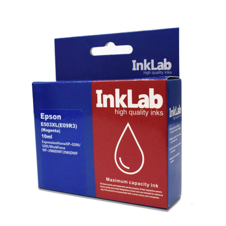 InkLab 503XL Epson Compatible Magenta Replacement Ink - Inks