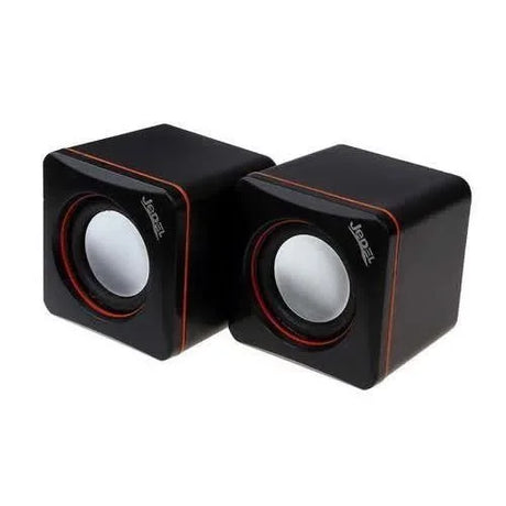 Jedel 2.0 Mini Stereo Speakers 3W x2 Black - Speakers