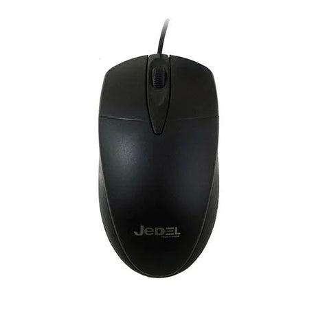 Jedel (CP72) Wired Optical Mouse 1000 DPI USB Black - Mice