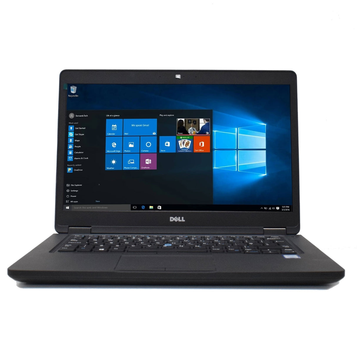 PREMIUM REFURBISHED Dell Latitude 5490 Intel Core i5-8250U 8th Gen Laptop, 14 Inch Full HD 1080p Screen, 8GB RAM, 256GB SSD, Windows 11 Pro