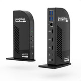 Plugable UD-ULTCDL USB-C Triple Monitor 4K 96W USB-C PD DisplayLink Certified Docking Station