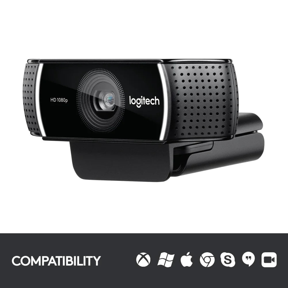 Logitech C922 PRO HD STREAM WEBCAM - Webcams