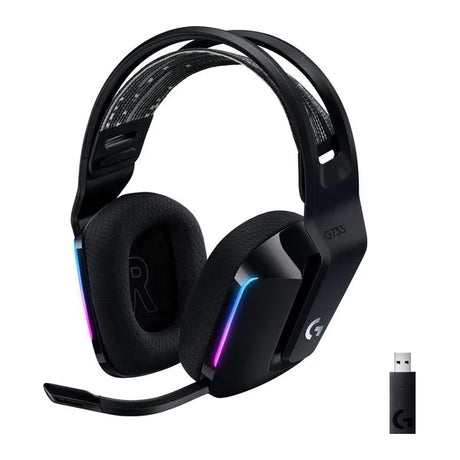 LOGITECH G733 LIGHTSPEED Wireless Gaming Headset - Black