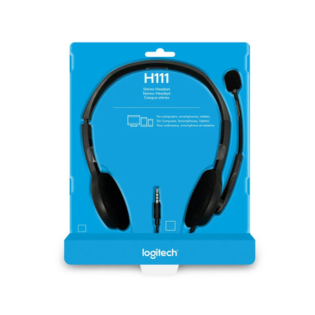 Logitech H110 Stereo Headset - Headphones & Headsets