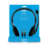 Logitech H110 Stereo Headset - Headphones & Headsets