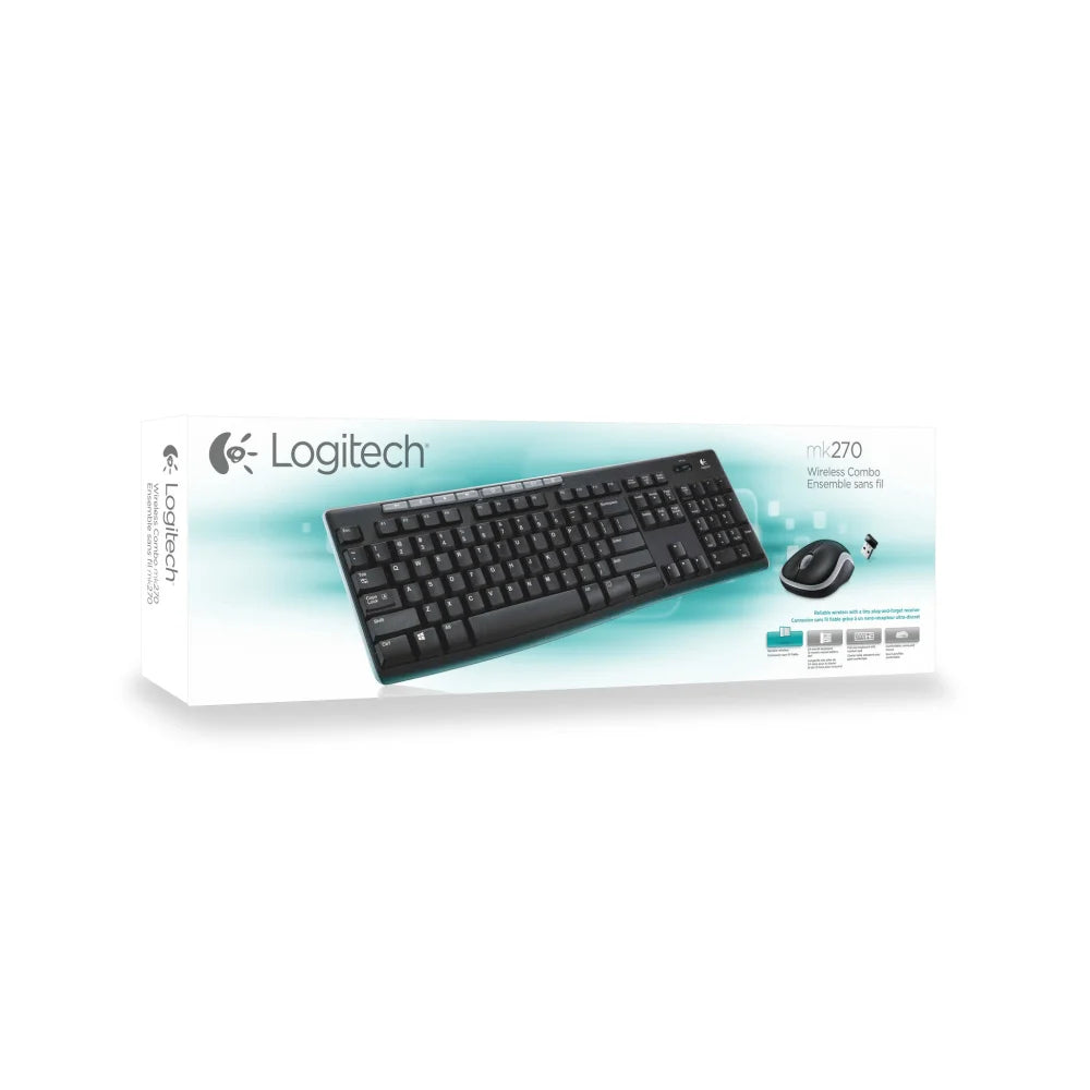 Logitech Wireless Combo MK270 - Keyboards