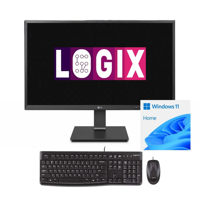 LOGIX 27 Inch Full HD Intel Quad Core All - in - One AiO