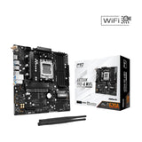 ASRock A620AM PRO-A WIFI AMD Socket AM5 Motherboard, 4 x DDR5 DIMM Slots, 1 x M.2 Socket (Key E), 2 x USB 3.2 Type-C, 2.5G LAN, 802.11axe Wi-Fi 6E Module, 1 x HDMI Port