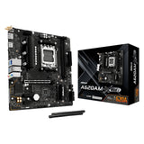 ASRock A620AM-X WIFI AMD Socket AM5 Motherboard, 2 x DDR5 DIMM Slots, 1 x M.2 Socket (Key E), 2 x USB 3.2 Type-C, 2.5G LAN, 802.11ac Wi-Fi Module, 1 x HDMI Port/ 1 x Display Port