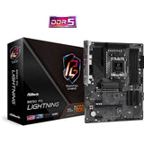 Asrock B650 PG LIGHTNING, AMD B650, AM5, ATX, 4 DDR5, HDMI, LAN 2,5G, PCIe4, 3x M.2