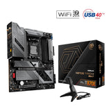 ASRock X870E TAICHI LITE AMD AM5 Socket Motherboard, E-ATX, 4x DDR5 Slots, 4x M.2 Sockets, 3x USB-C Port, Fitted I/O Shield, 5GbE LAN, Wi-Fi 7, 1x HDMI Port / 2x USB-C (USB4)