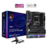 ASRock Z790 Riptide WiFi PHANTOM GAMING Intel 1700 Socket Motherboard, ATX, 4x DDR5 Slots, 5x M.2 Sockets, Fitted I/O Shield, 2.5GbE LAN, Wi-Fi 7, 1x DisplayPort / 1x HDMI Port