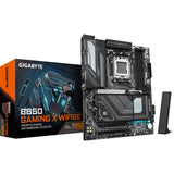 GIGABYTE B850 GAMING X WIFI6E Motherboard - AMD Ryzen 9000 Series CPUs, 12+2+2 Phases Digital VRM, up to 8200MHz DDR5 (OC), 1xPCIe 5.0 + 2xPCIe 4.0 M.2, 2.5LAN, WIFI 6E, USB 3.2 Gen 2x2