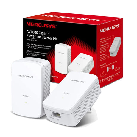 Mercusys MP500 KIT AV1000 Gigabit Powerline Starter Kit (UK
