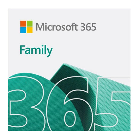 Microsoft 365 Family Medialess 2021 Latest Version - 1 Year