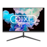 piXL CM215F17 Monitor sin marco de 21,5 pulgadas, diseño delgado, tiempo de respuesta de 5 ms, frecuencia de actualización de 75 Hz, Full HD 1920 x 1080, VGA/HDMI, compatibilidad con 16,7 millones de colores, acabado en negro