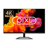 piXL CM32F44K 32 Inch 4K Monitor, Widescreen IPS LCD Panel, 3840 x 2160, 5ms Response Time, 60Hz Refresh, Display Port / HDMI, 16.7 Million Colour Support, VESA Wall Mount, Black Finish, 3 Year Warranty