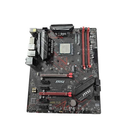 MSI B450 GAMING PLUS MAX AM4 ATX Motherboard + AMD Ryzen 5