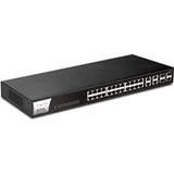 DrayTek VSG1282-K VigorSwitch G1282 24 Port Gigabit Smart Managed Switch with 4x 10GbE SFP Ports