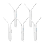 Ubiquiti UAP-AC-M-5 UniFi Mesh Wireless AC1300 Dual Band PoE Access Point (5 Pack)