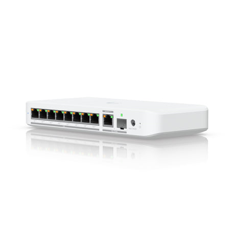 Ubiquiti USW-FLEX-2.5G-8-POE UniFi Flex 2.5G Ultra Compact 8 Port POE/USB-C Powered POE++ Managed Switch