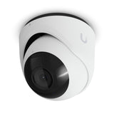 Ubiquiti UVC-G6-Turret-W All-weather, tamper-resistant 4K PoE camera with a 1/1.8" 8MP image sensor, Multi-TOPS AI Engine, and 3-axis manual adjustment for flexible installation