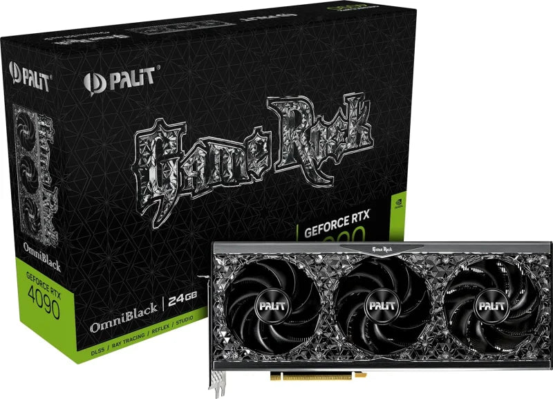 Palit RTX4090 GAMEROCK OMNIBLACK 24GB GDDR6X 2520OC/2235MHZ