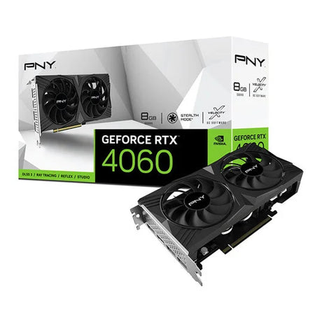 PNY NVIDIA GeForce RTX 4060 8GB VERTO Dual Ada Lovelace