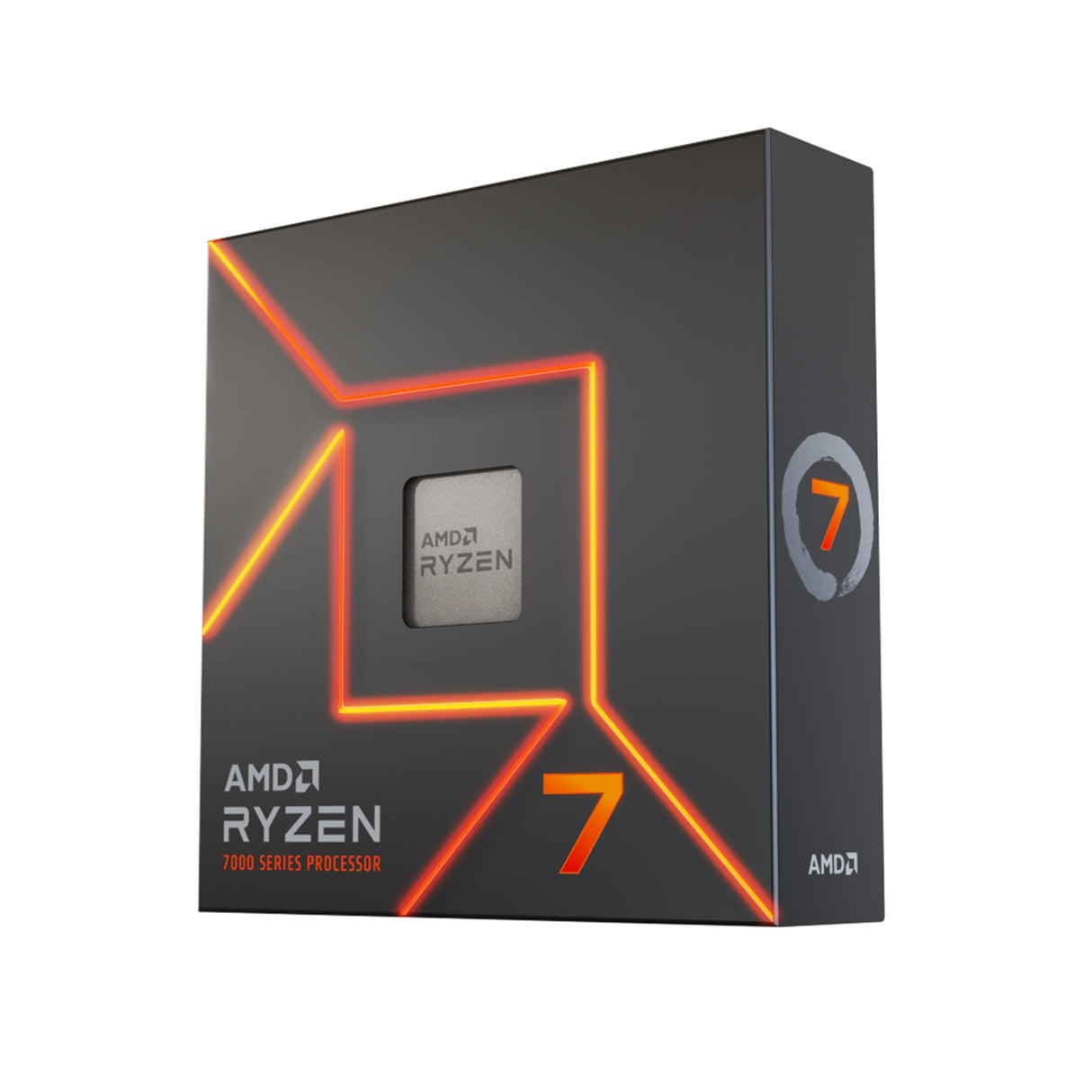 Processeur AMD Ryzen 7 7700X 4,5 GHz 8 cœurs AM5, 16 threads, Boost 5,4 GHz, carte graphique Radeon