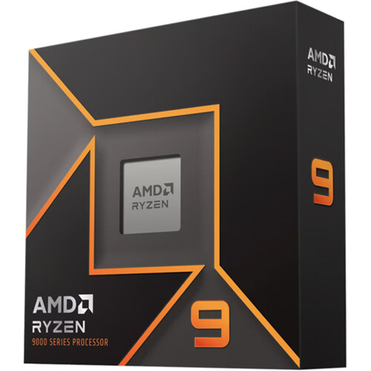 AMD Ryzen 9 9900X with Radeon Graphics, 12 Core AM5 Processor, 24 Threads, 4.4Ghz up to 5.6GHz Turbo, 64MB Cache, 120W, No Fan