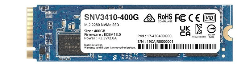 Synology SNV3410-400G M.2 2280 SSD 400GB