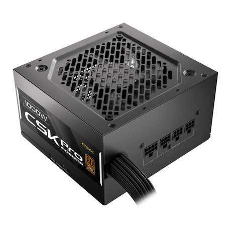 Antec CSK1000 PRO 1000W ATX 3.1 Power Supply - 80 PLUS Bronze, Semi-Modular, PCIe 5.1 Ready, 12V-2x6 Connector, Quiet 120mm Fan, UK Plug