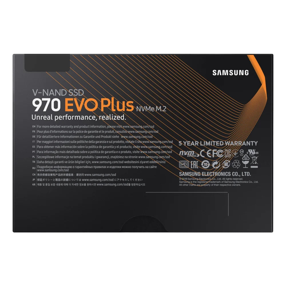 Samsung 970 EVO Plus M.2 1 TB PCI Express 3.0 NVMe V-NAND