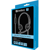 Sandberg USB Office Headset Pro Stereo - Headphones &