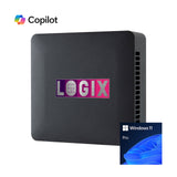 LOGIX Intel Core i5-1335U 4.6GHz 10 Core CPU, 1 x DDR4 16GB SO-DIMM, 500GB Kingston NVMe, Wireless AX & Bluetooth 5.2 Windows 11 Pro - Pre-Built