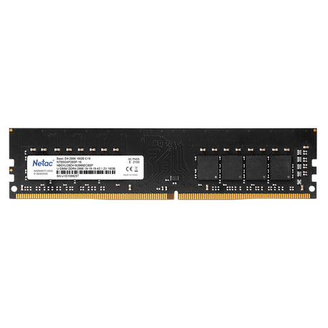 Netac Basic NTBSD4P32SP-16 16GB (1x 16GB) DIMM System Memory, 3200MHz, DDR4, CL16