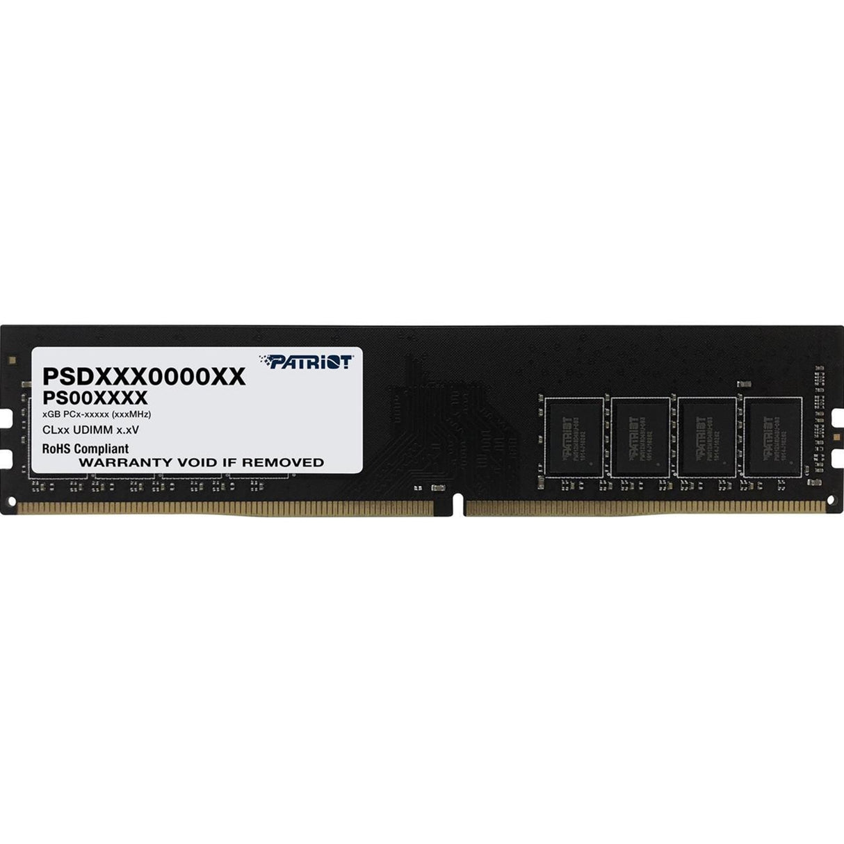 Patriot Signature Line Memoria del sistema DIMM DDR4 de 3200 MHz, sin disipador térmico (1 x 16 GB), empaquetada a granel