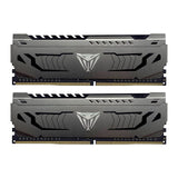 Kit Patriot Viper Steel DDR4 32 Go (2 x 16 Go) 3 200 MHz avec bouclier thermique gris bronze