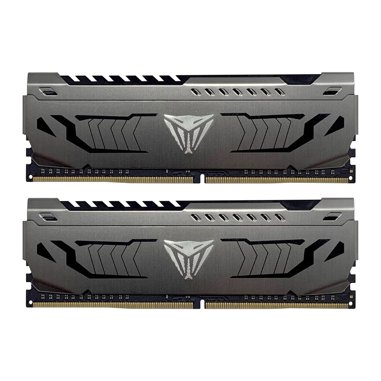 Kit Patriot Viper Steel DDR4 32 Go (2 x 16 Go) 3 600 MHz avec bouclier thermique gris bronze