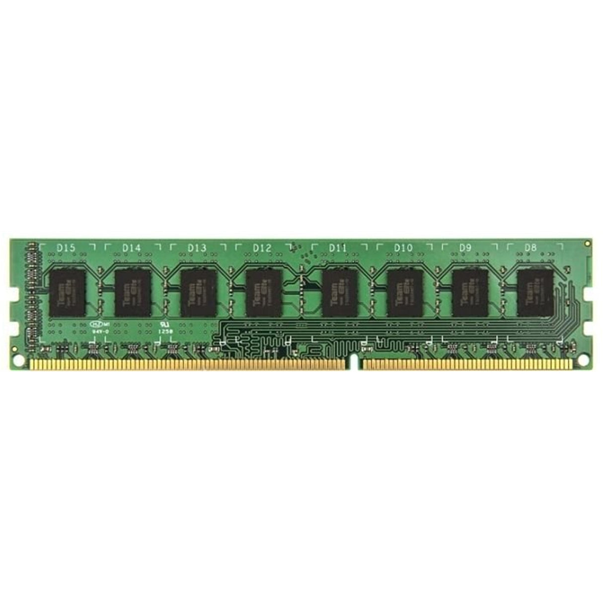 Team Elite Memoria del sistema DIMM DDR3 de 8 GB sin disipador térmico (1 x 8 GB) de 1600 MHz