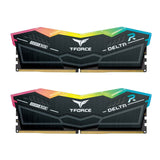 Team T-Force Delta RGB FF3D532G6200HC38ADC01 Mémoire système DDR5 32 Go 6 200 MHz, 2 x 16 Go, noir, CL38-38-38-78 1,25 V